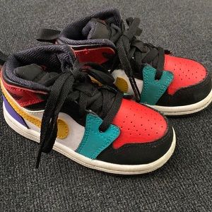 Nike air Jordan 1’s multicolored